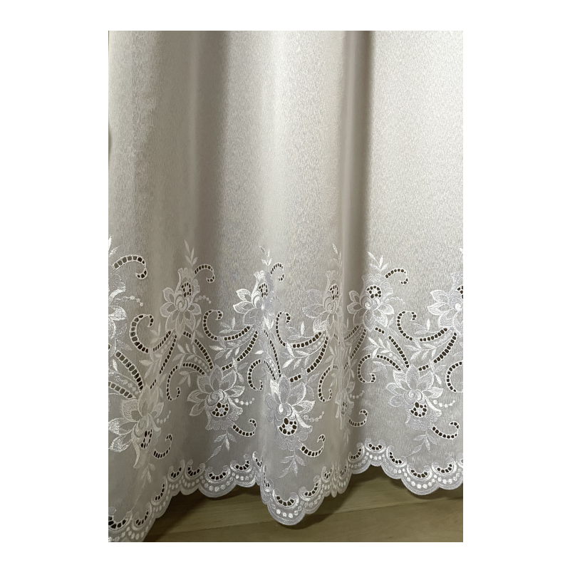 Voilage Olympe Blanc Rideau Confection Sur Mesure RideauxVoilages