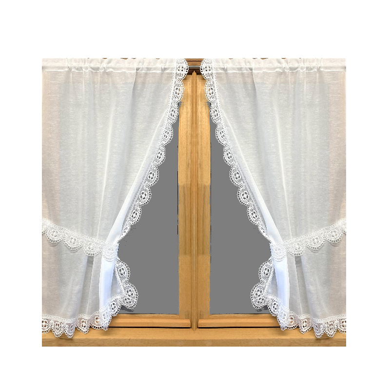 trimmed curtains angelique