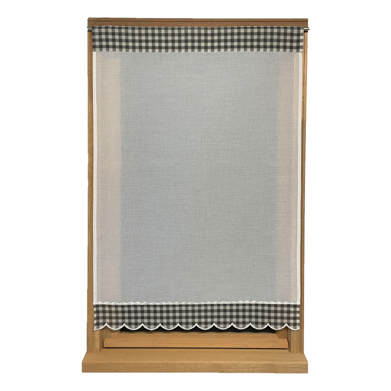 custom curtain normandie grey