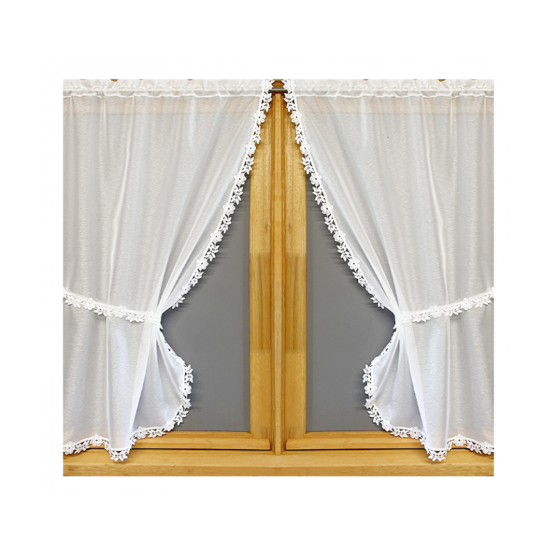 trimmed curtains honorine